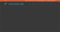 Desktop Screenshot of loneprairiecamp.com